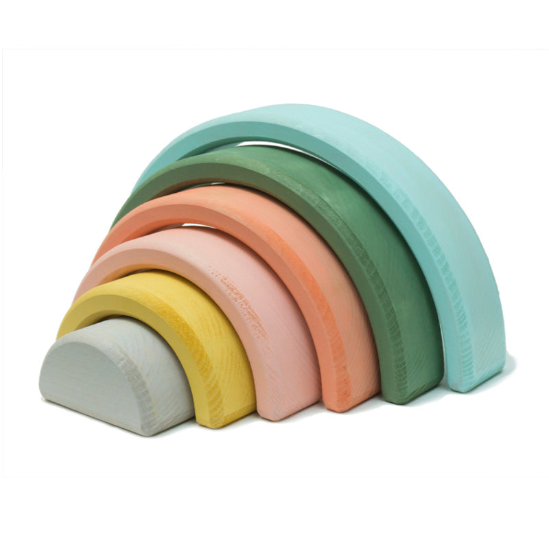 Rainbow Nesting Blocks Toy Wonder & Wise 