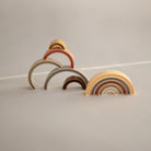 Rainbow Stacker Toy - Sol Toy Mushie 