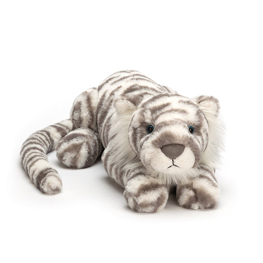 Sacha Snow Tiger - Little Toy Jellycat 