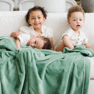 Seagrass Lush Blanket - Toddler Blankets Saranoni 