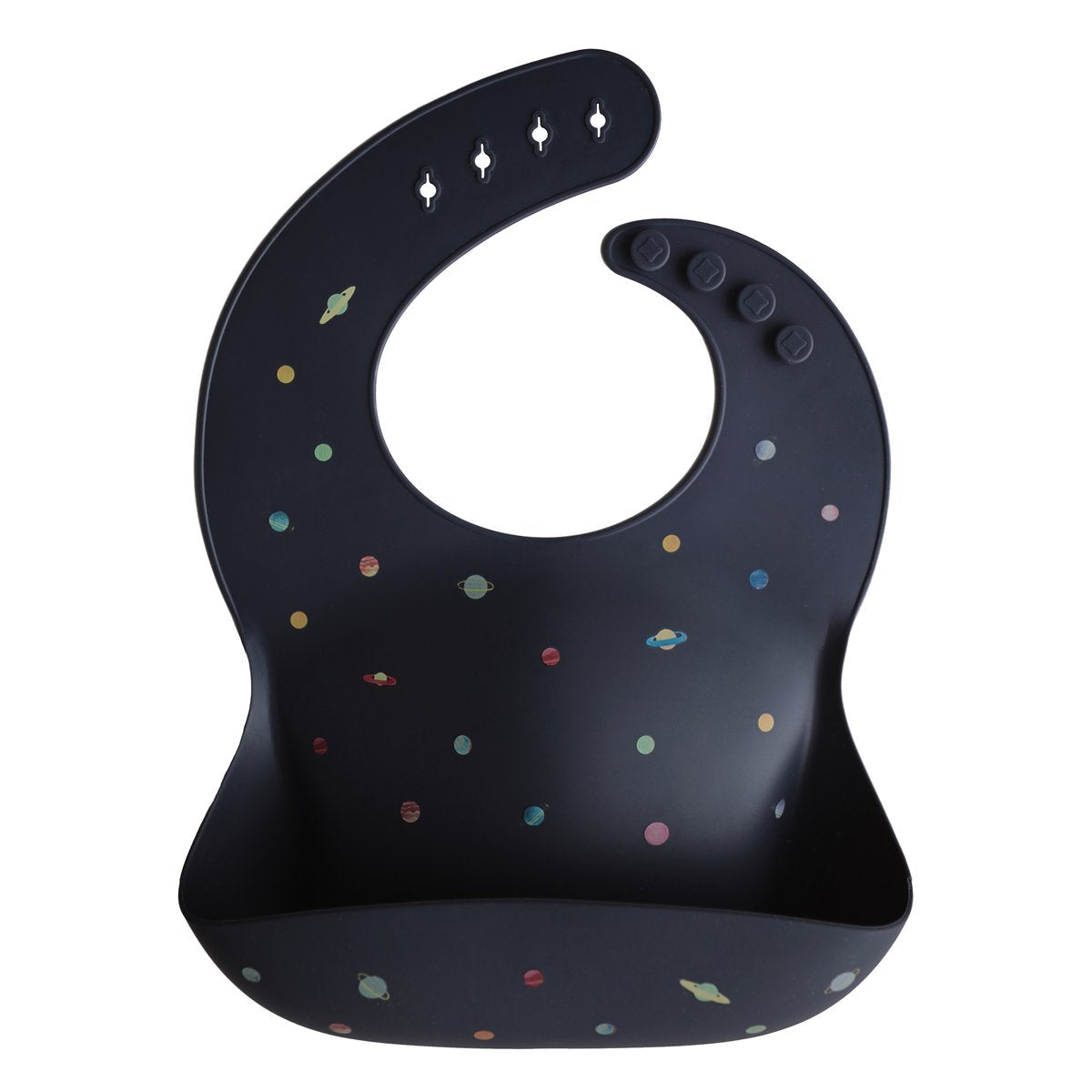 Silicone Bib - Planets Baby Essentials Mushie 