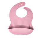Silicone Bibs - Mauve Baby 