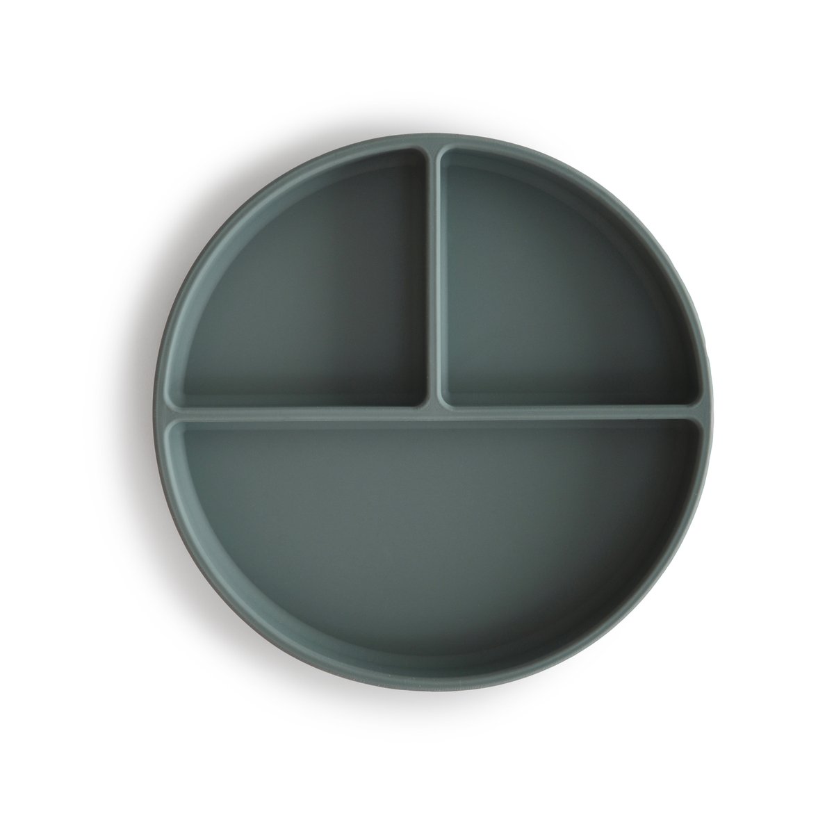 Silicone Suction Plate - Dried Thyme Baby Essentials Mushie 