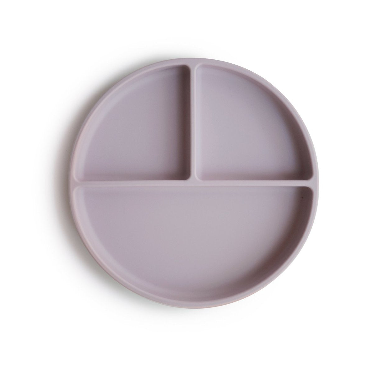 Silicone Suction Plate - Soft Lilac Baby Essentials Mushie 