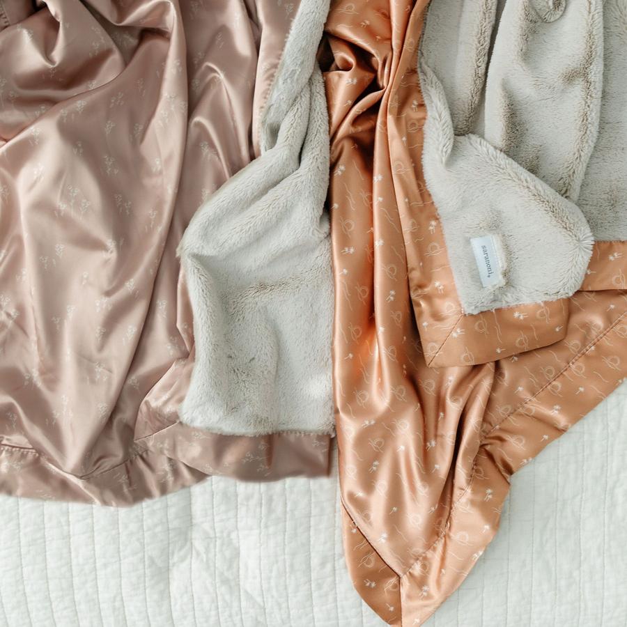 Sun & Sea Satin Back Blanket - Mini Blankets Saranoni 