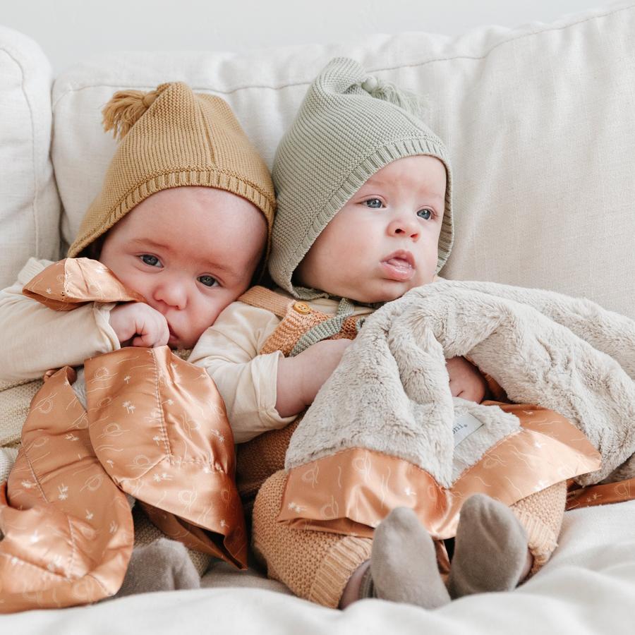 Sun & Sea Satin Border Blanket - Mini Blankets Saranoni 