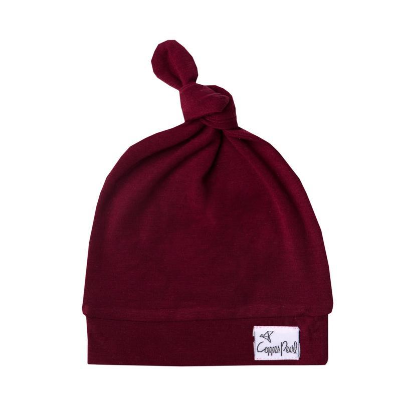 Top Knot Hat - Ruby Hats Copper Pearl 
