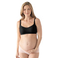 Load image into Gallery viewer, Ultra Comfort Smooth Classic Nursing Bra - Black Maternity Clothing Kindred Bravely 
