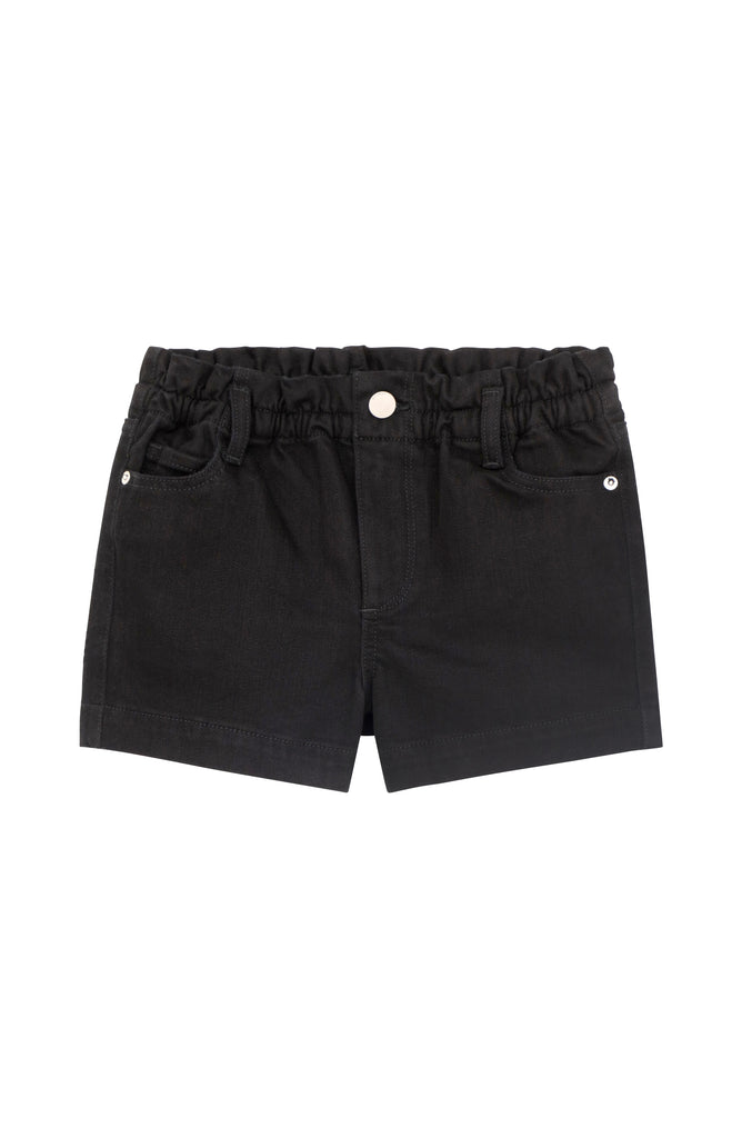 Lucy High Rise Paperbag Short - Raven