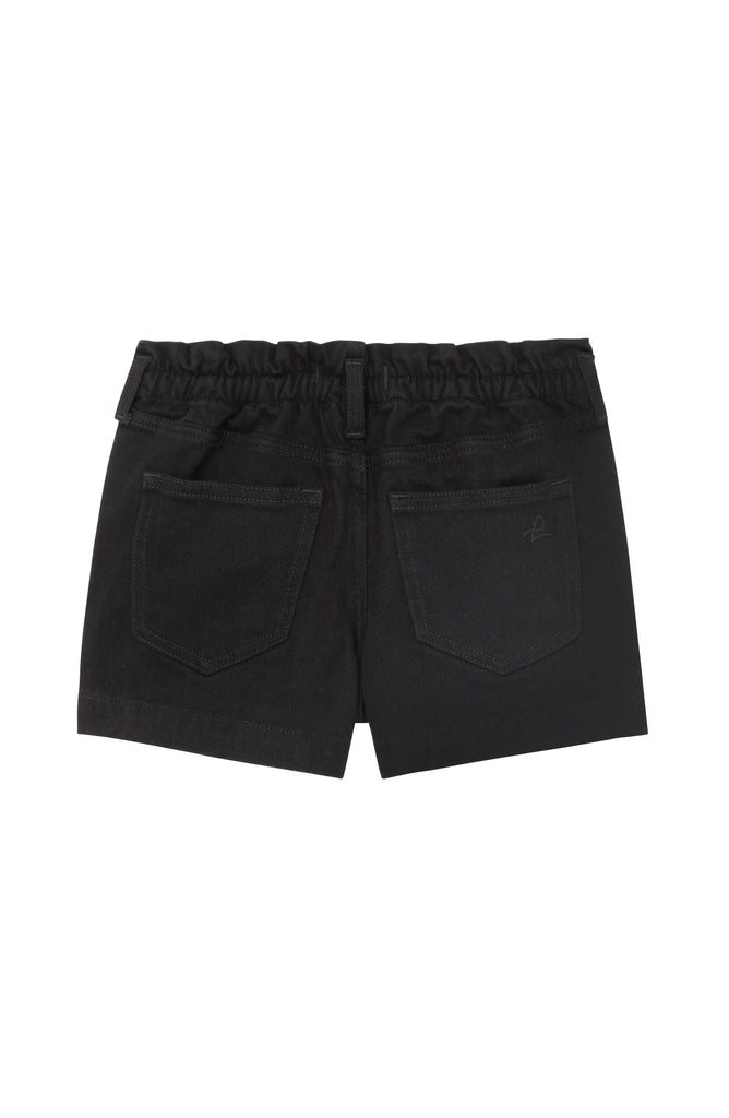 Lucy High Rise Paperbag Short - Raven