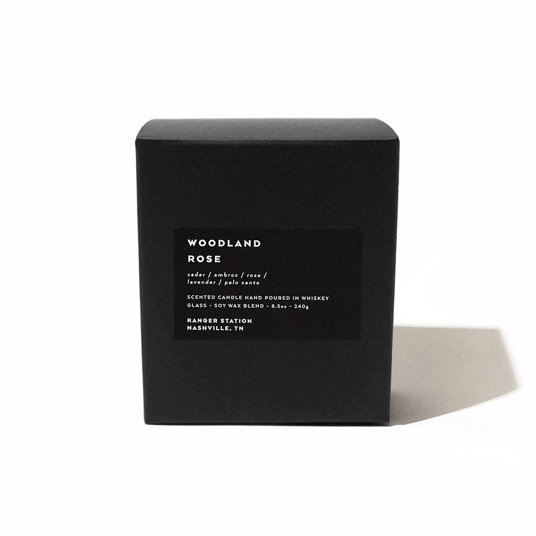 Woodland Rose Candle